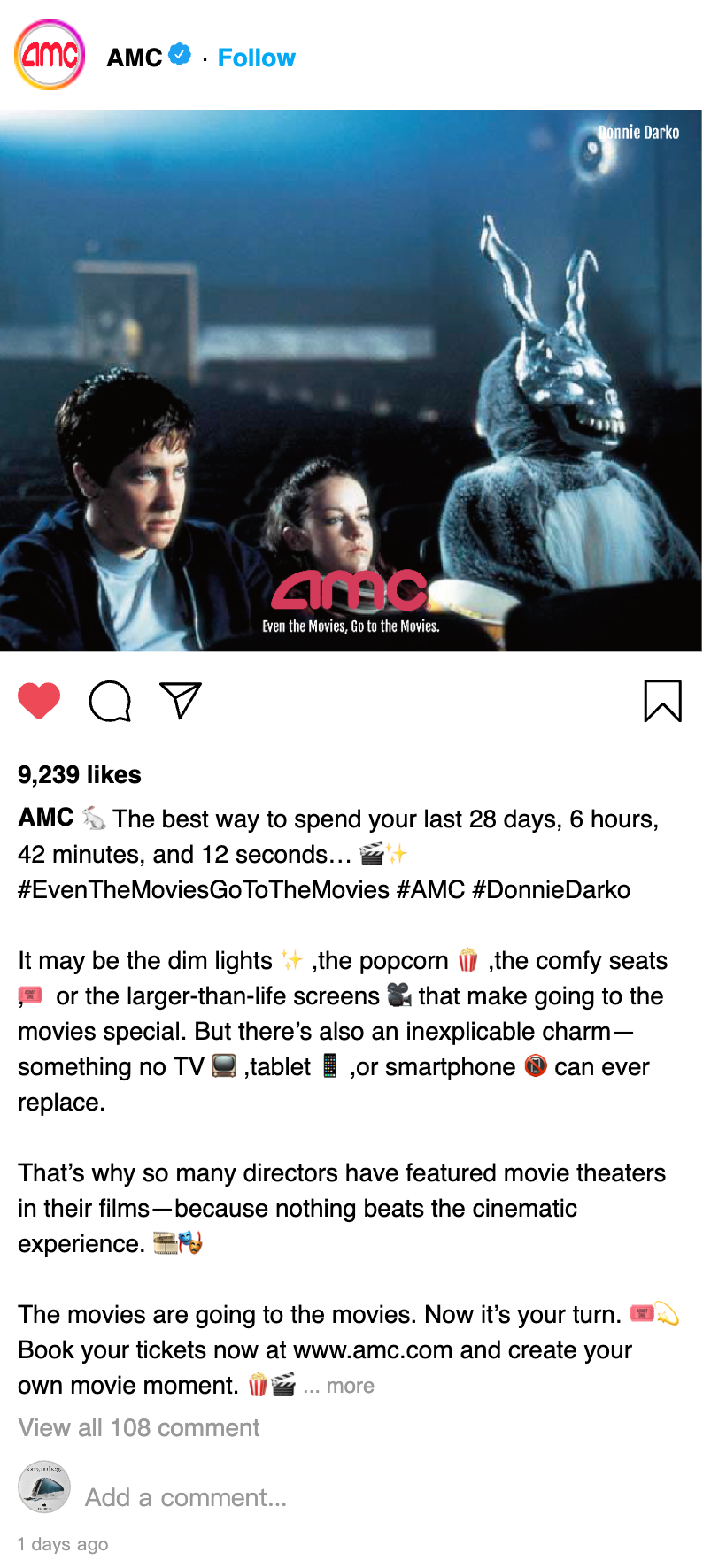 AMC Instagram Post 1