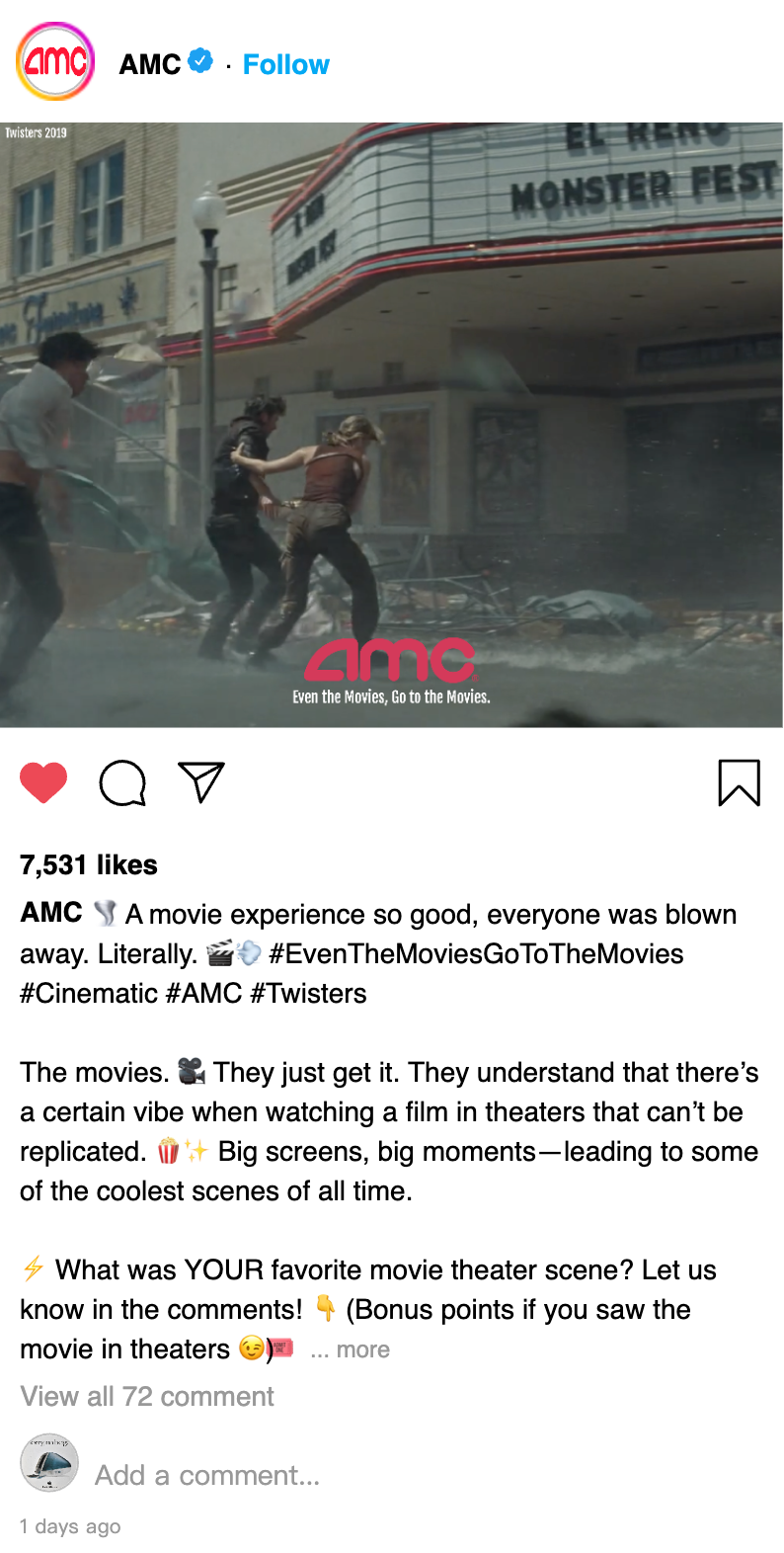 AMC Instagram Post 2