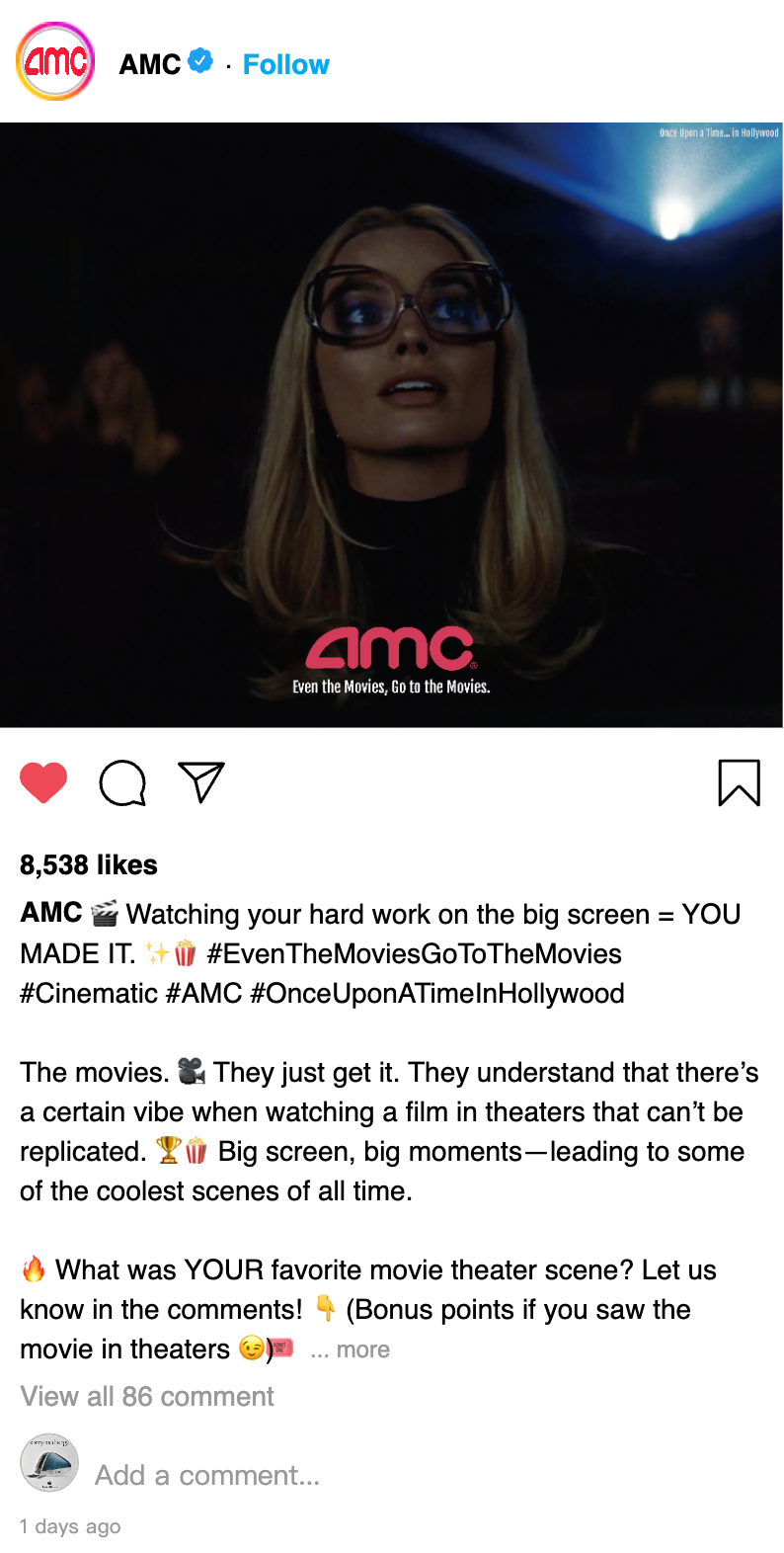 AMC Instagram Post 4