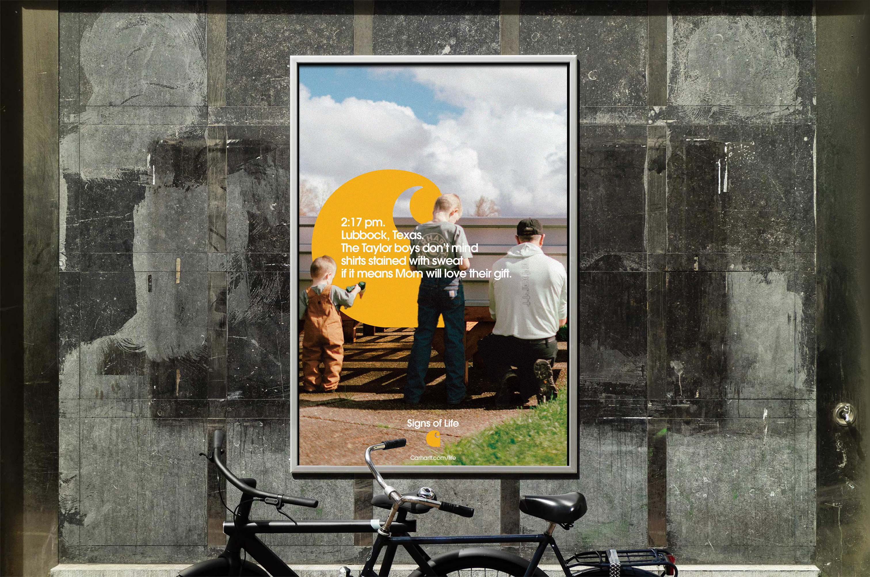 Carhartt Signs of Life — OOH billboard