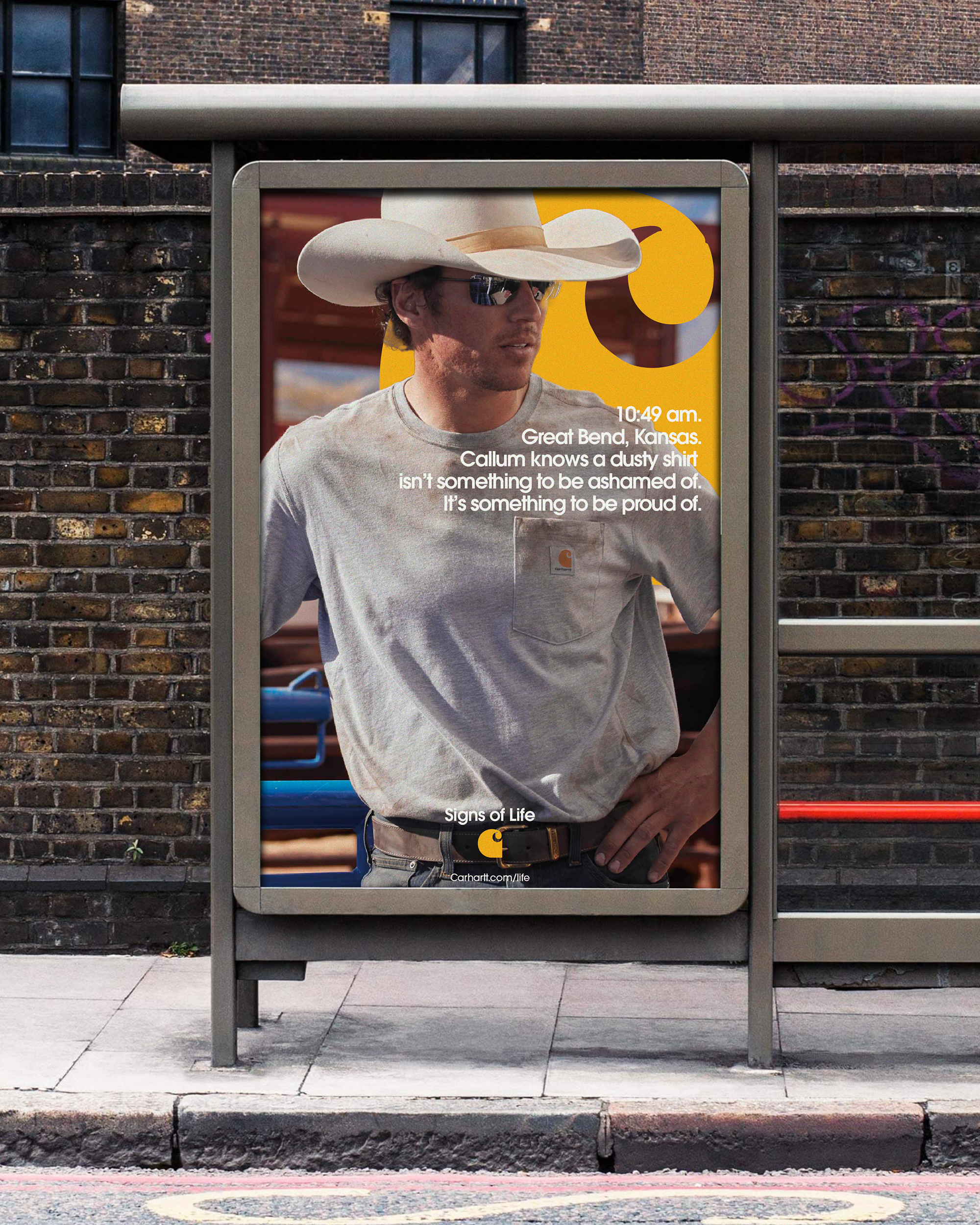 Carhartt Signs of Life — OOH 2