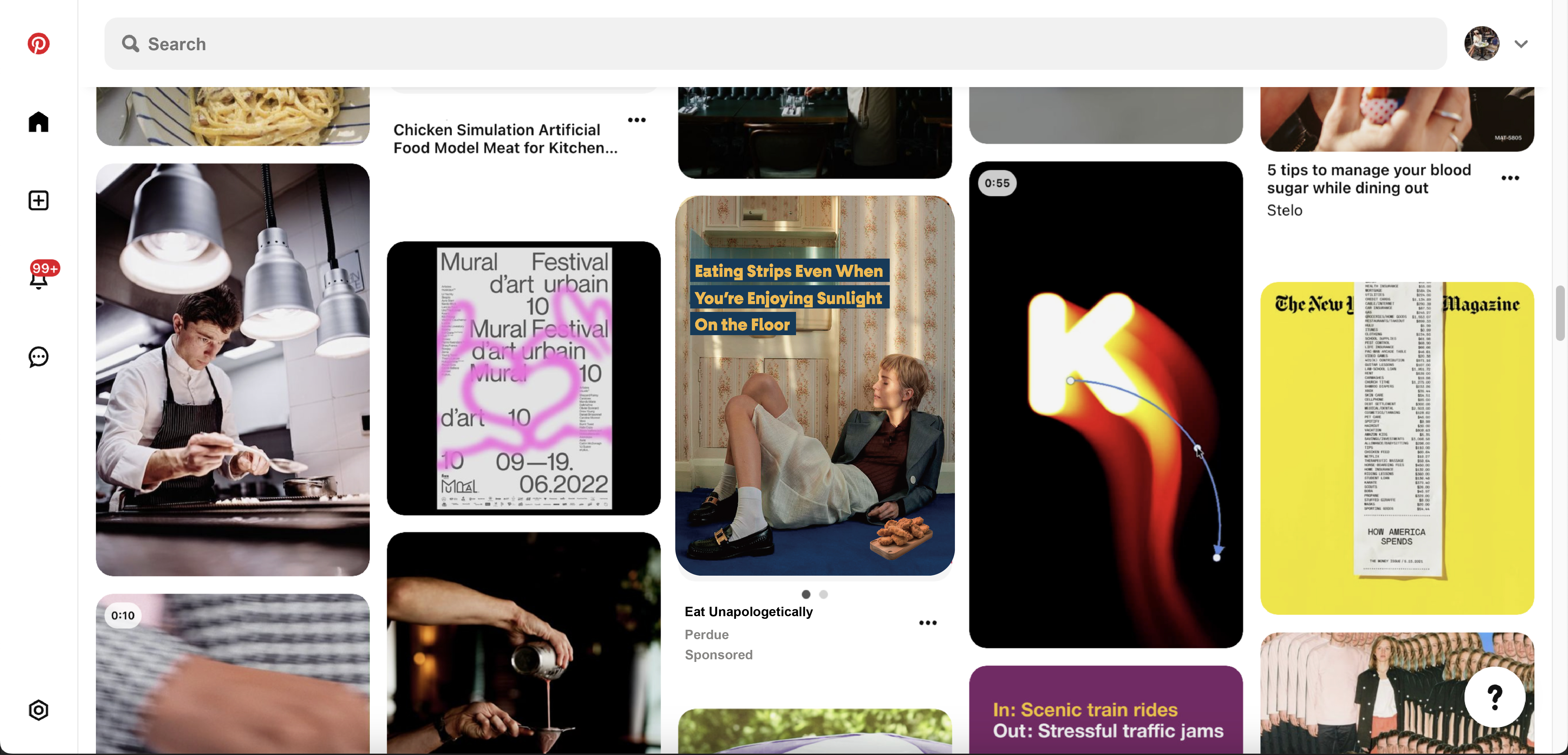 Perdue Pinterest laptop placement